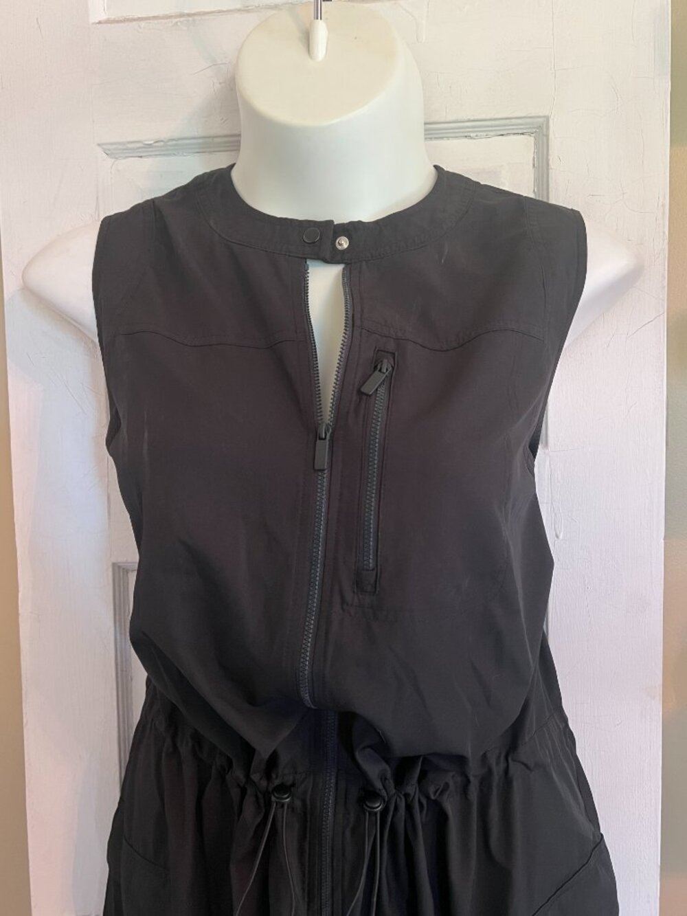 Old Navy Black StretchTech Utility Shorts Romper 3X - Picture 2 of 7
